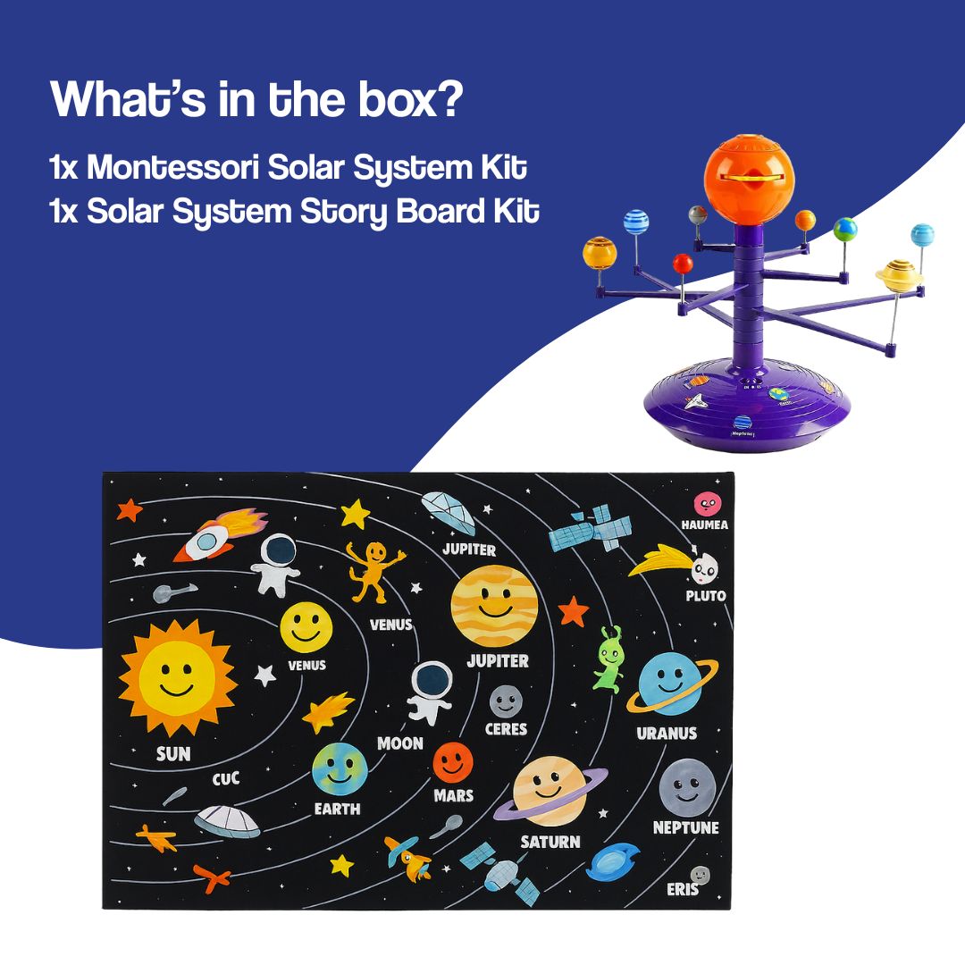 Sistema Solar Montessori – Set Educativo