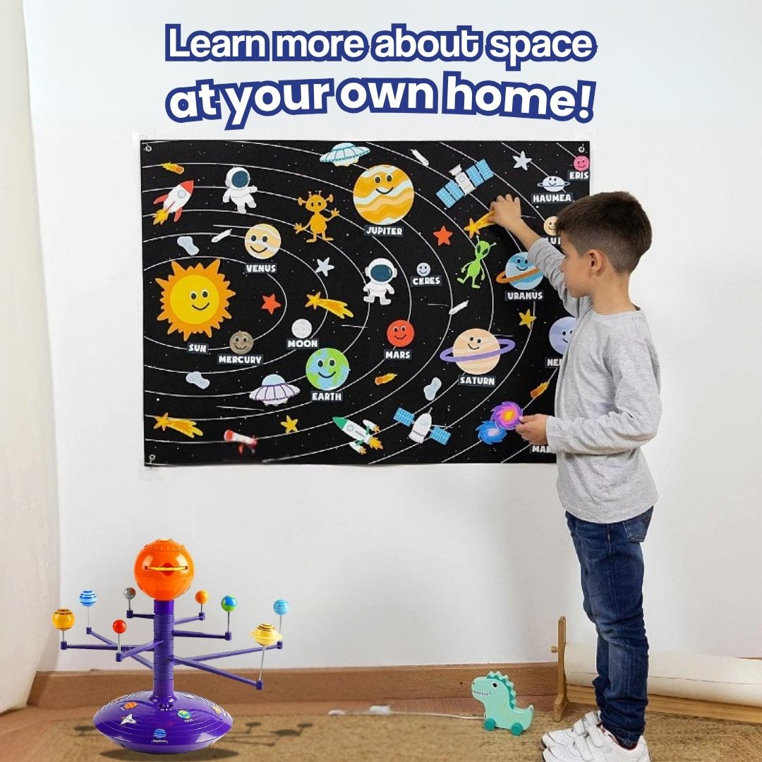 Sistema Solar Montessori – Set Educativo