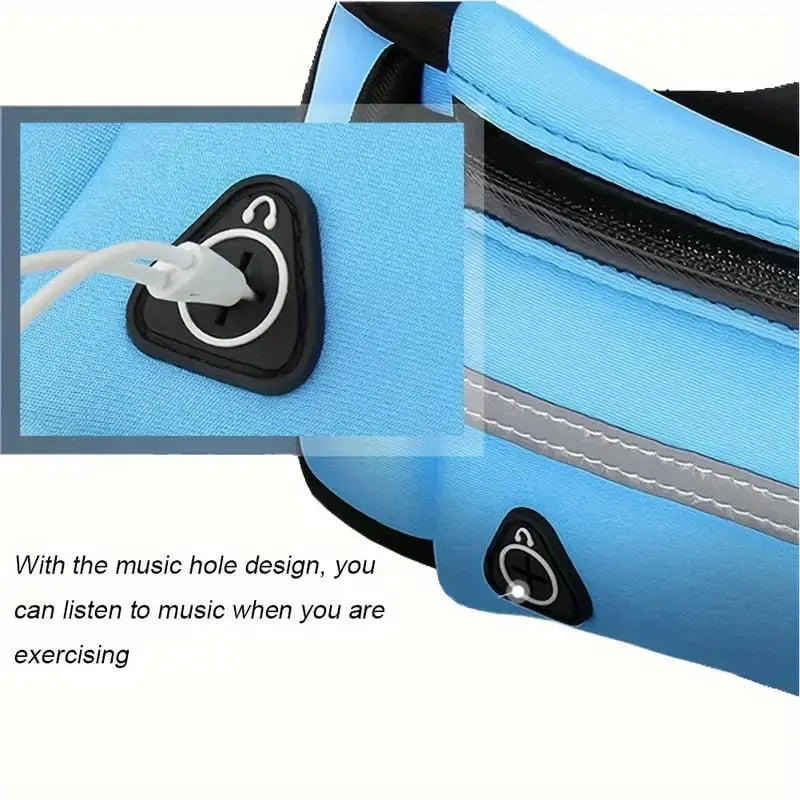Dmax | Bolsa de cintura deportiva para correr – ligera, segura, práctica