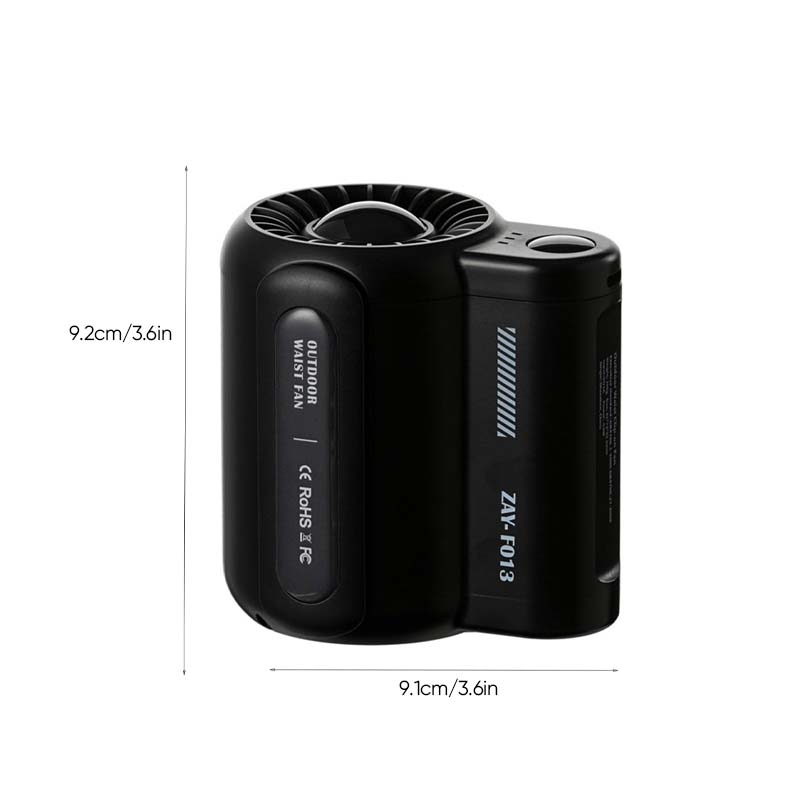 Ventilador portátil con clip | Mini ventilador recargable