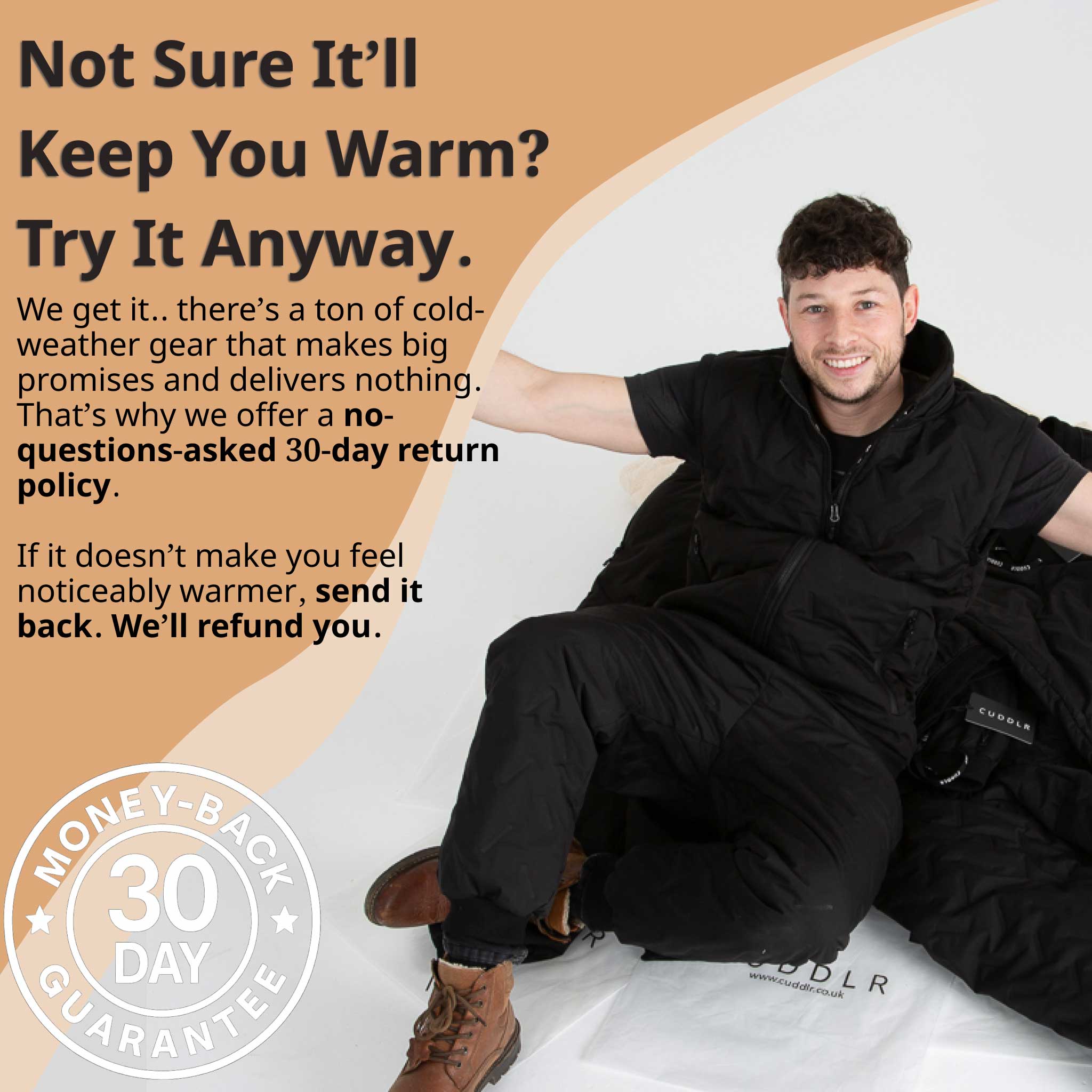 Cuddlr Shield – Pantalón impermeable con forro polar