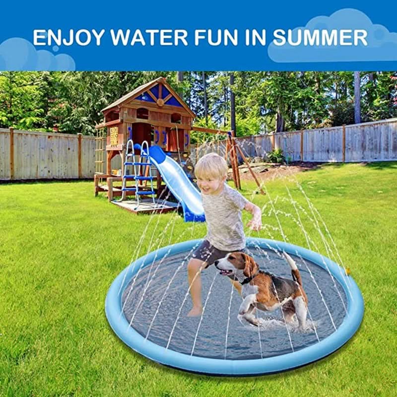 Tapete acuático para perros | Juego interactivo para verano