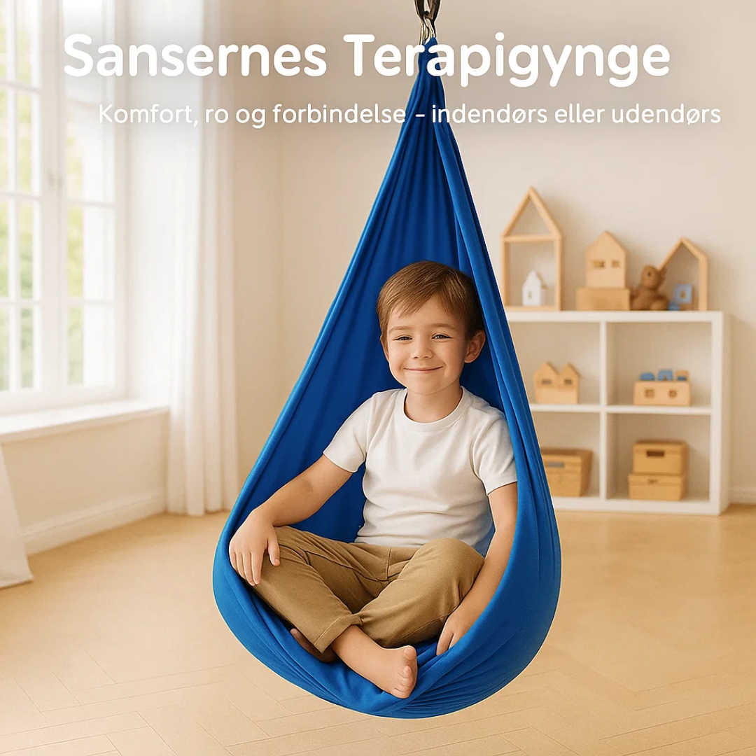 CalmSwing | Columpio Sensorial Terapéutico para Autismo – Uso Interior y Exterior