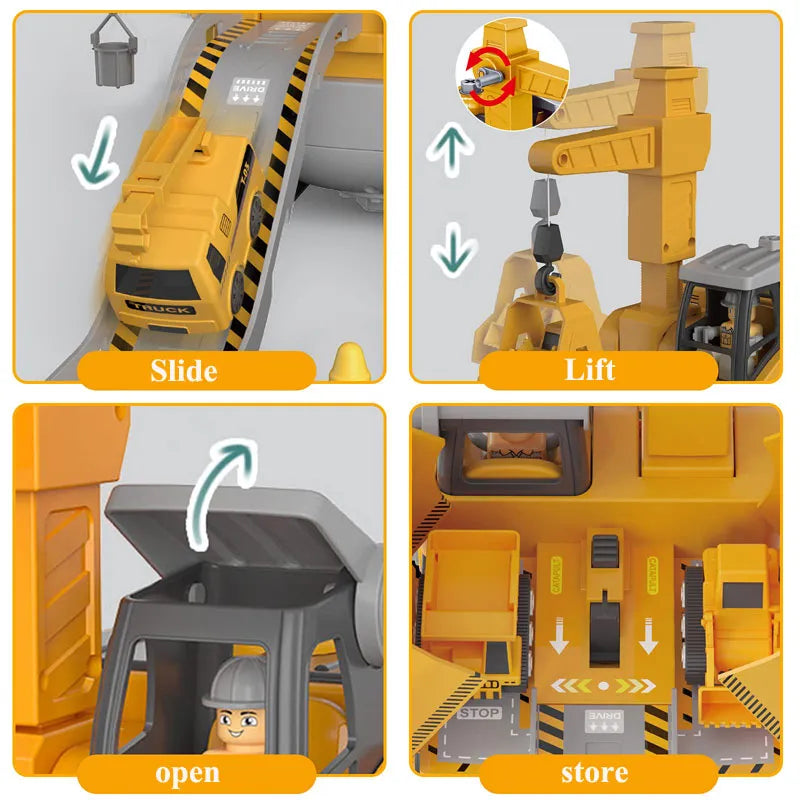 Master Builder Engineer Set – Juegos de Construcción Montessori para Principiantes – Sets tipo Meccano