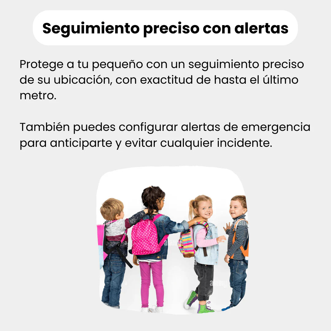 Localizador GPS para Niños sin Suscripción – Compatible con Android & iPhone
