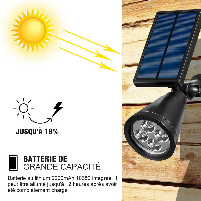 Luz solar decorativa para el jardín | Bowlift