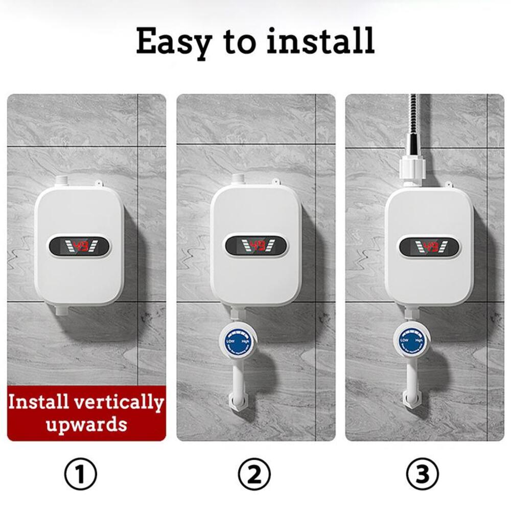 Calentador de agua eléctrico instantáneo
