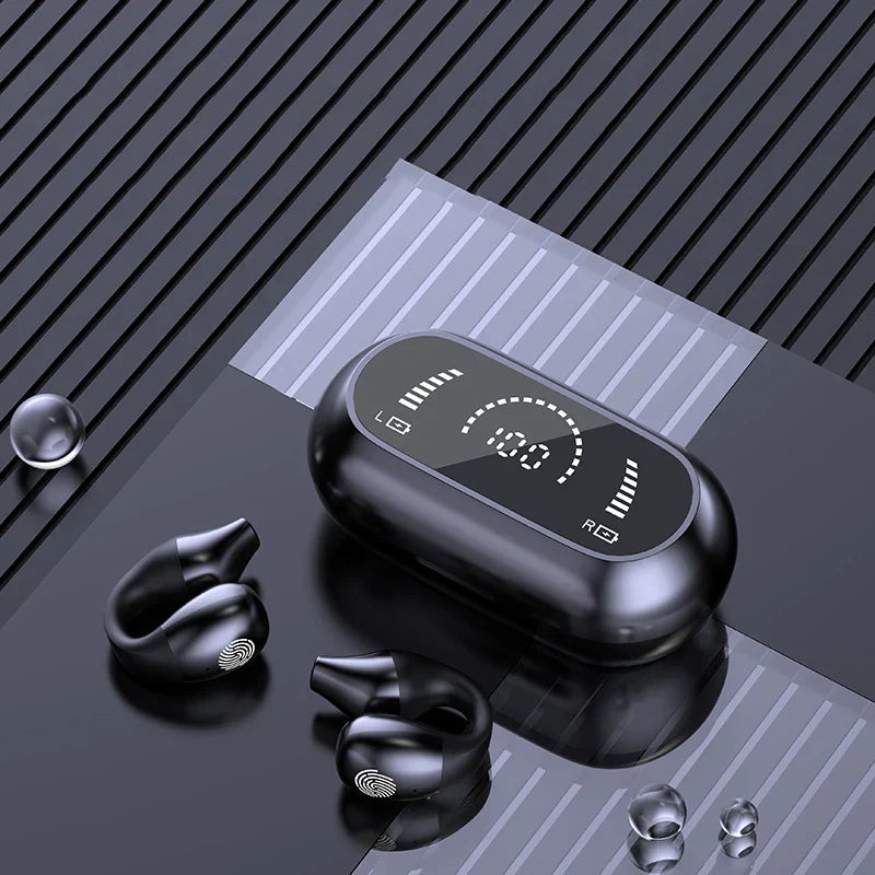 Auricular Bluetooth inalámbrico con clip para la oreja
