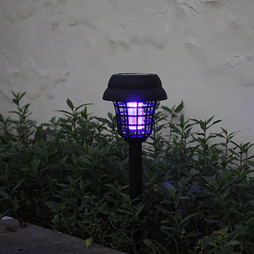 Lámpara solar LED para jardín | Iluminación exterior impermeable