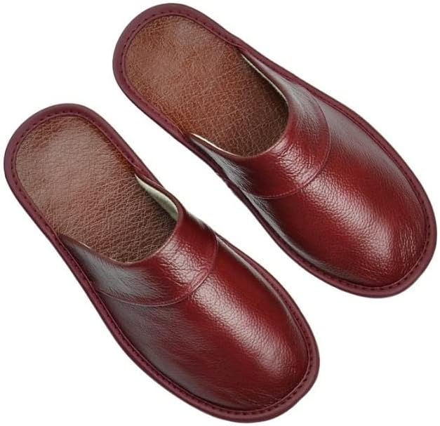 Zapatillas de Cuero Auténtico - Antideslizantes y Cómodas