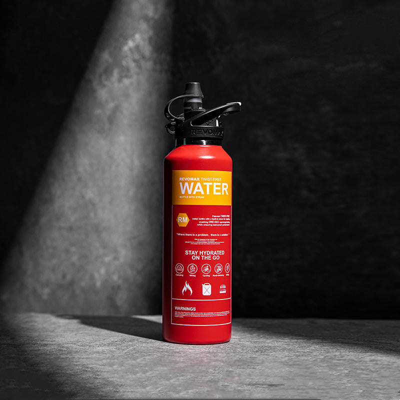 Vaso deportivo con pajita | Diseño portátil para bebidas frías