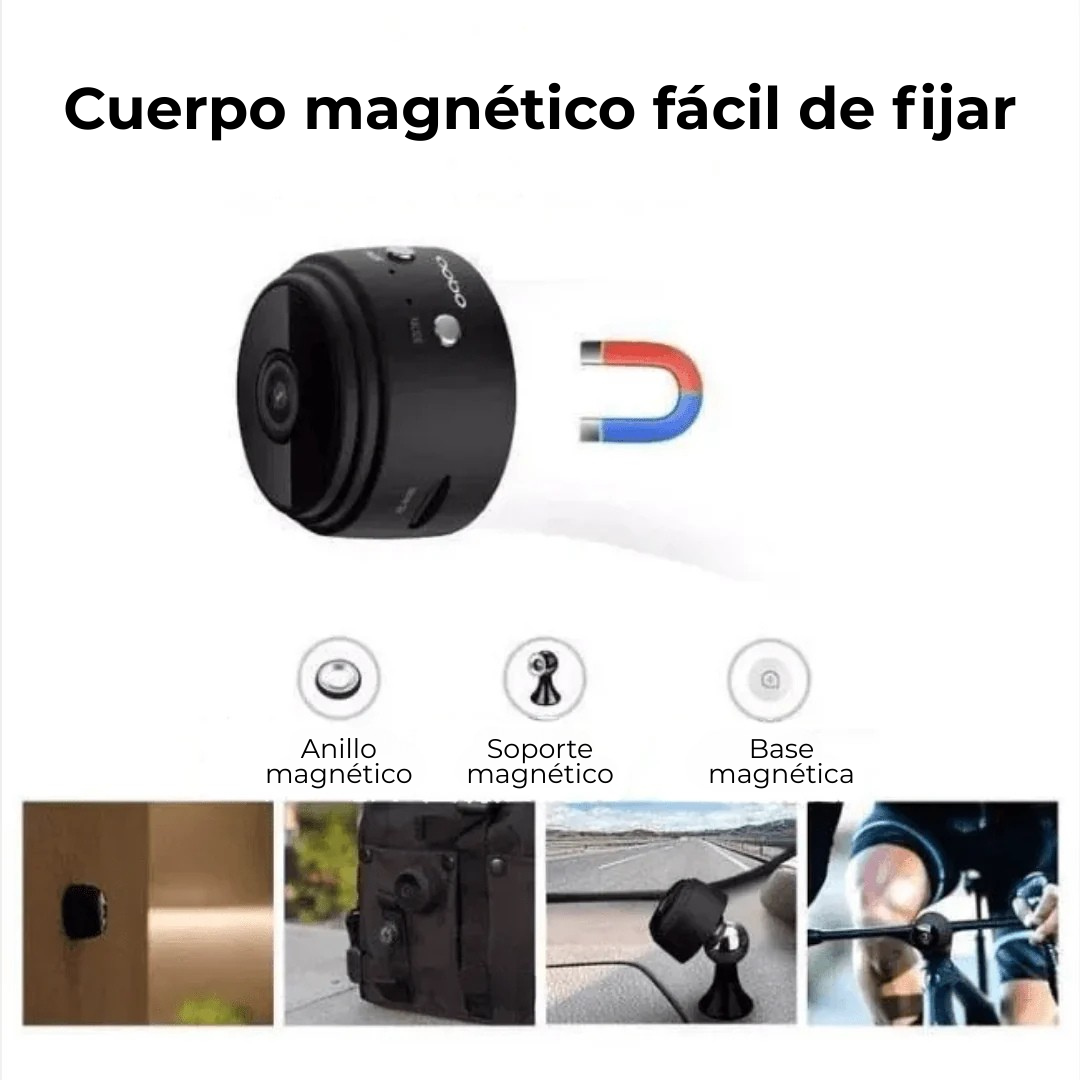 Mini Cámara de Vigilancia a Distancia con Smartphone – SilentEye – DescuentosMax
