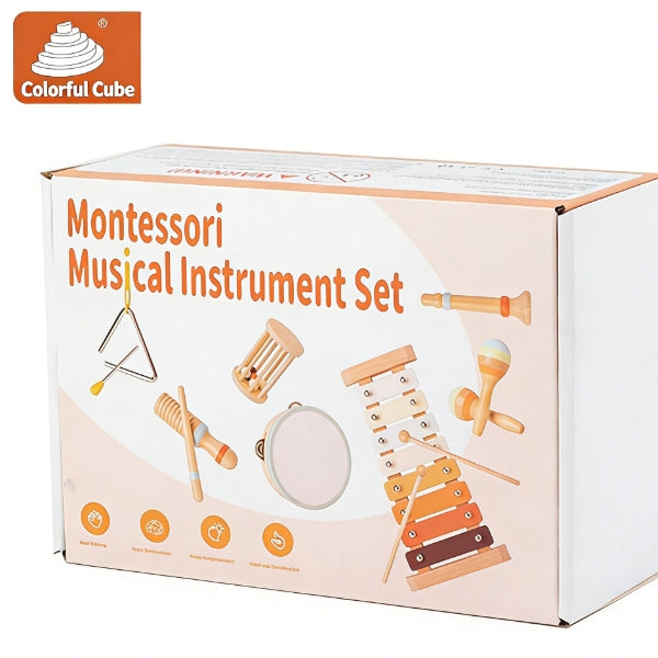 Conjunto de instrumentos Orff para niños - juguete musical-314