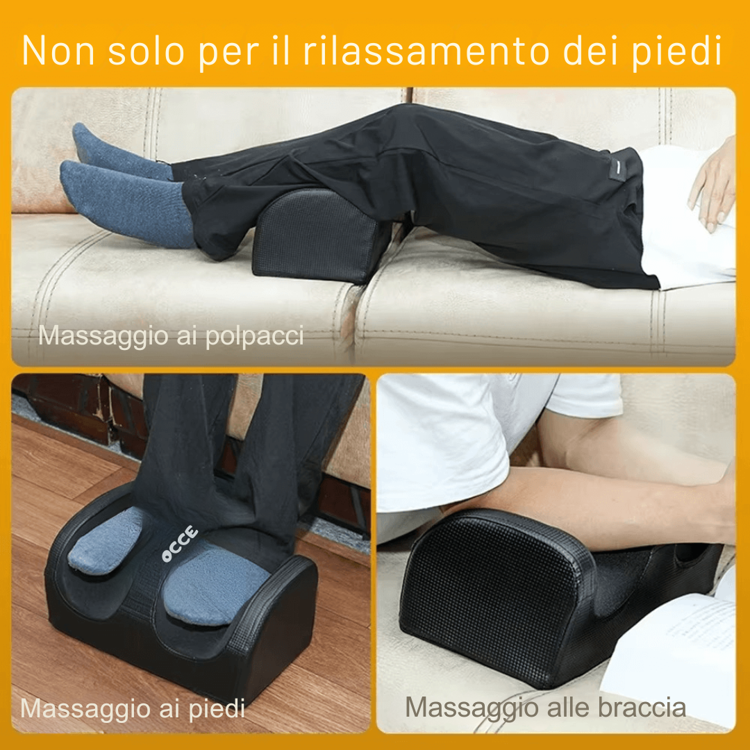 Masajeador Eléctrico para Pies 3D Shiatsu con Calor