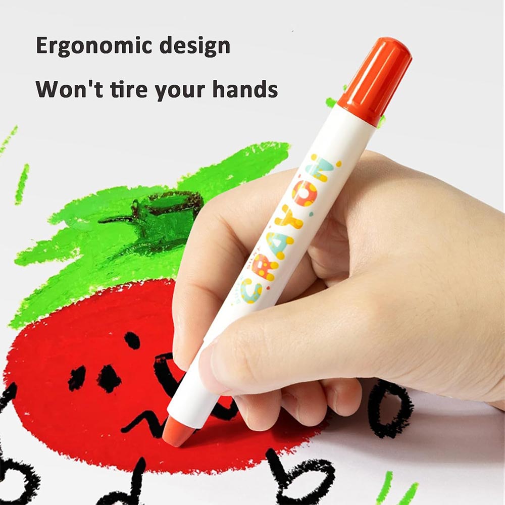 Conjunto de crayones giratorios para niños