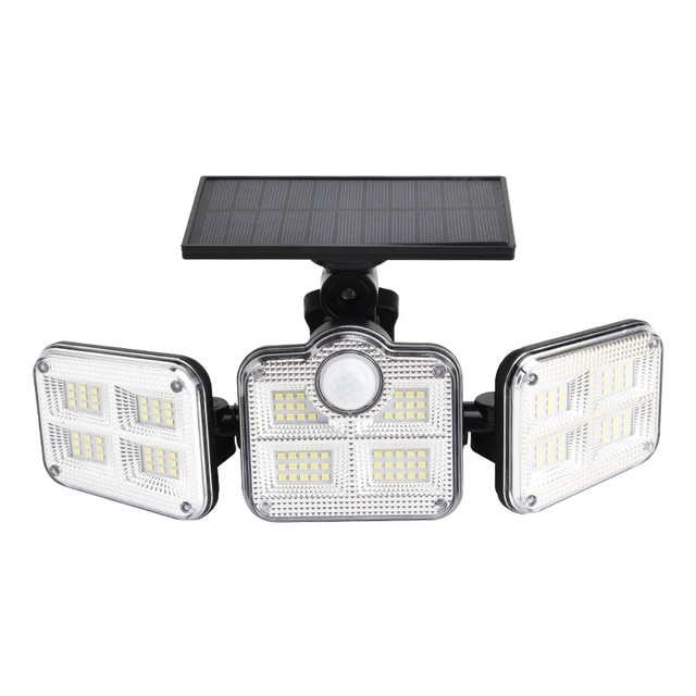 Foco LED solar con sensor de movimiento | Iluminación exterior