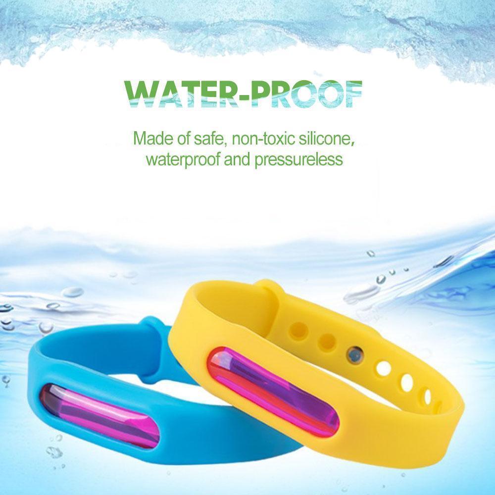 Pulsera repelente de mosquitos | Protección portátil para exterior