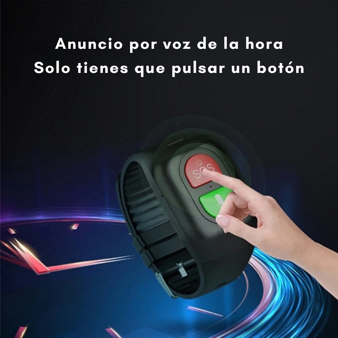 Reloj GPS Inteligente para Personas Mayores – SOS 4G, Salud y Seguridad en Todo Momento