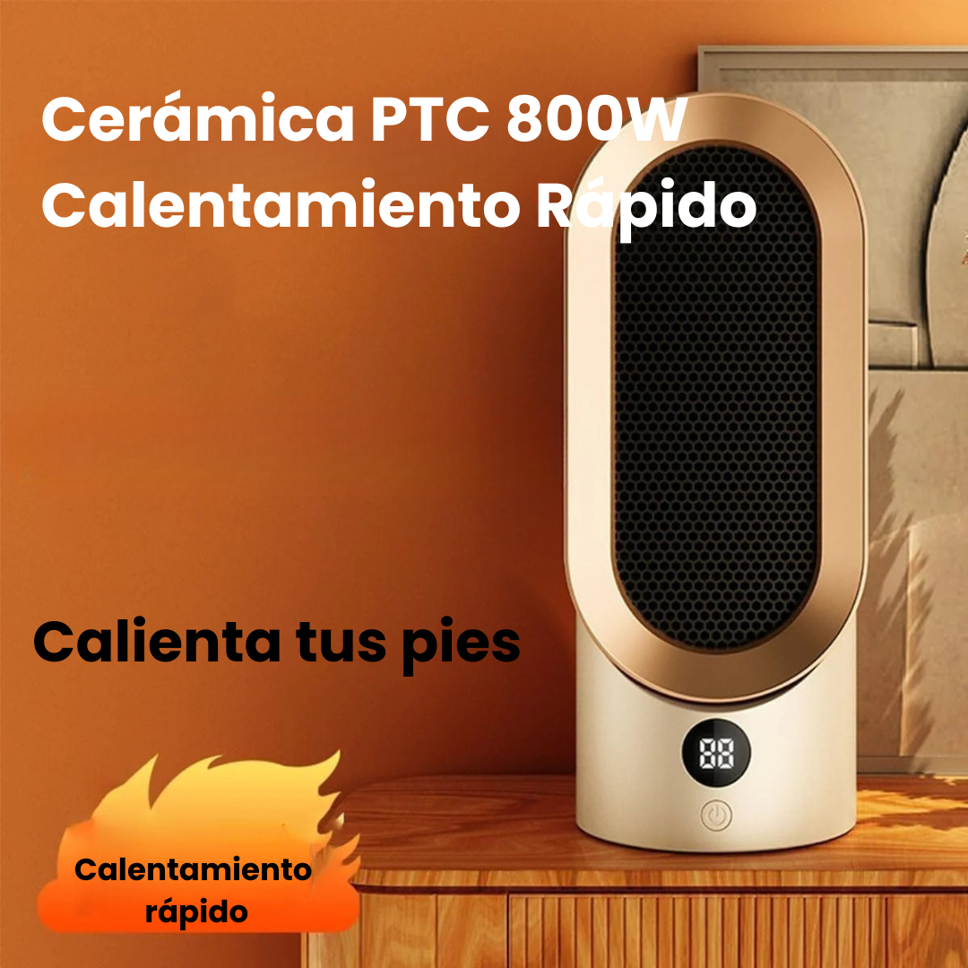 HogarCalido Pro – Calefactor Eléctrico Portátil con Ventilador