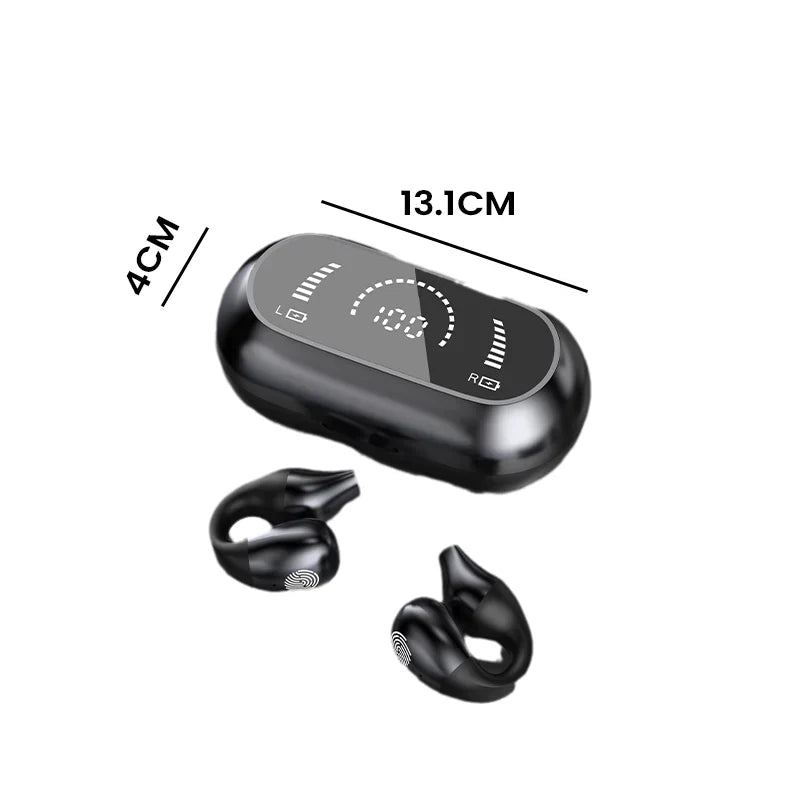 Auricular Bluetooth inalámbrico con clip para la oreja