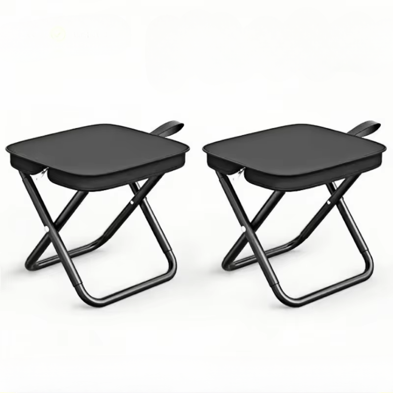 Taburete de camping plegable | Asiento portátil resistente y compacto