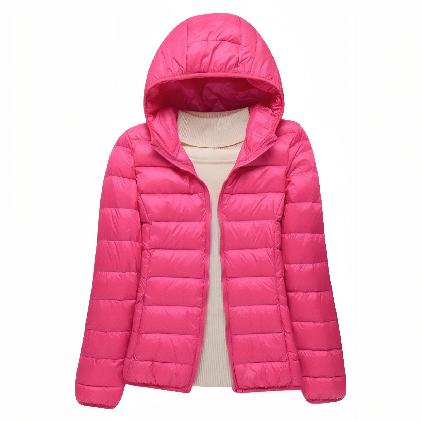 Chaqueta Acolchada de Senderismo Compresible para Mujer