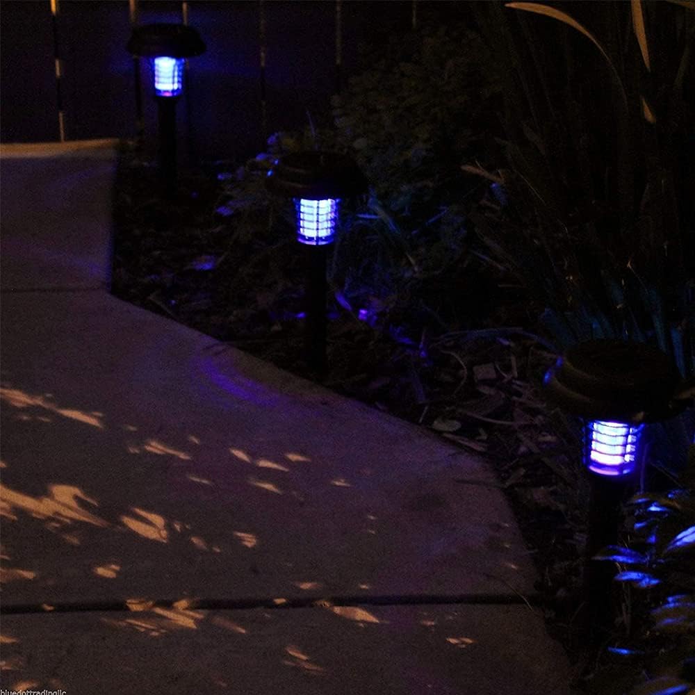 Lámpara solar LED para jardín | Iluminación exterior impermeable