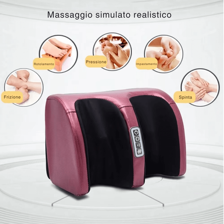 Masajeador Eléctrico para Pies 3D Shiatsu con Calor