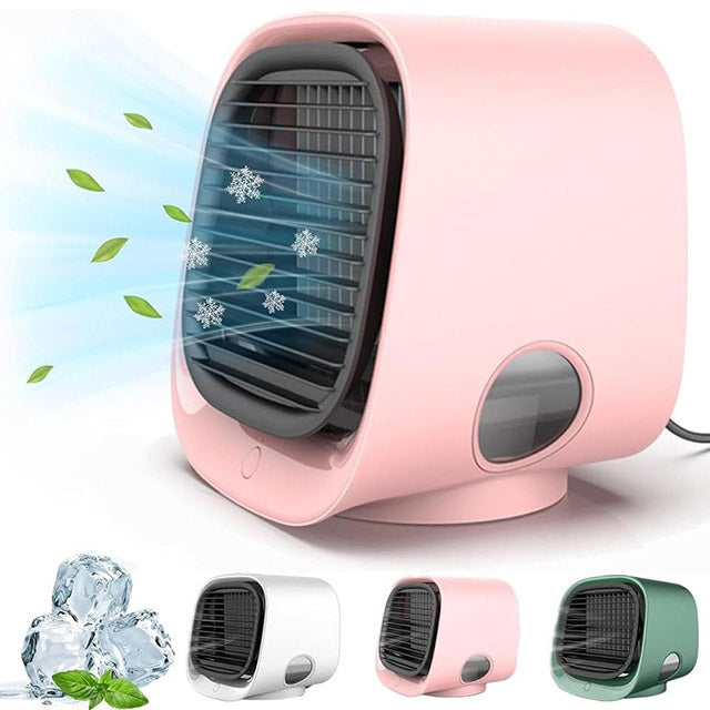Mini USB Air Cooler - Ventilador Personal Compacto