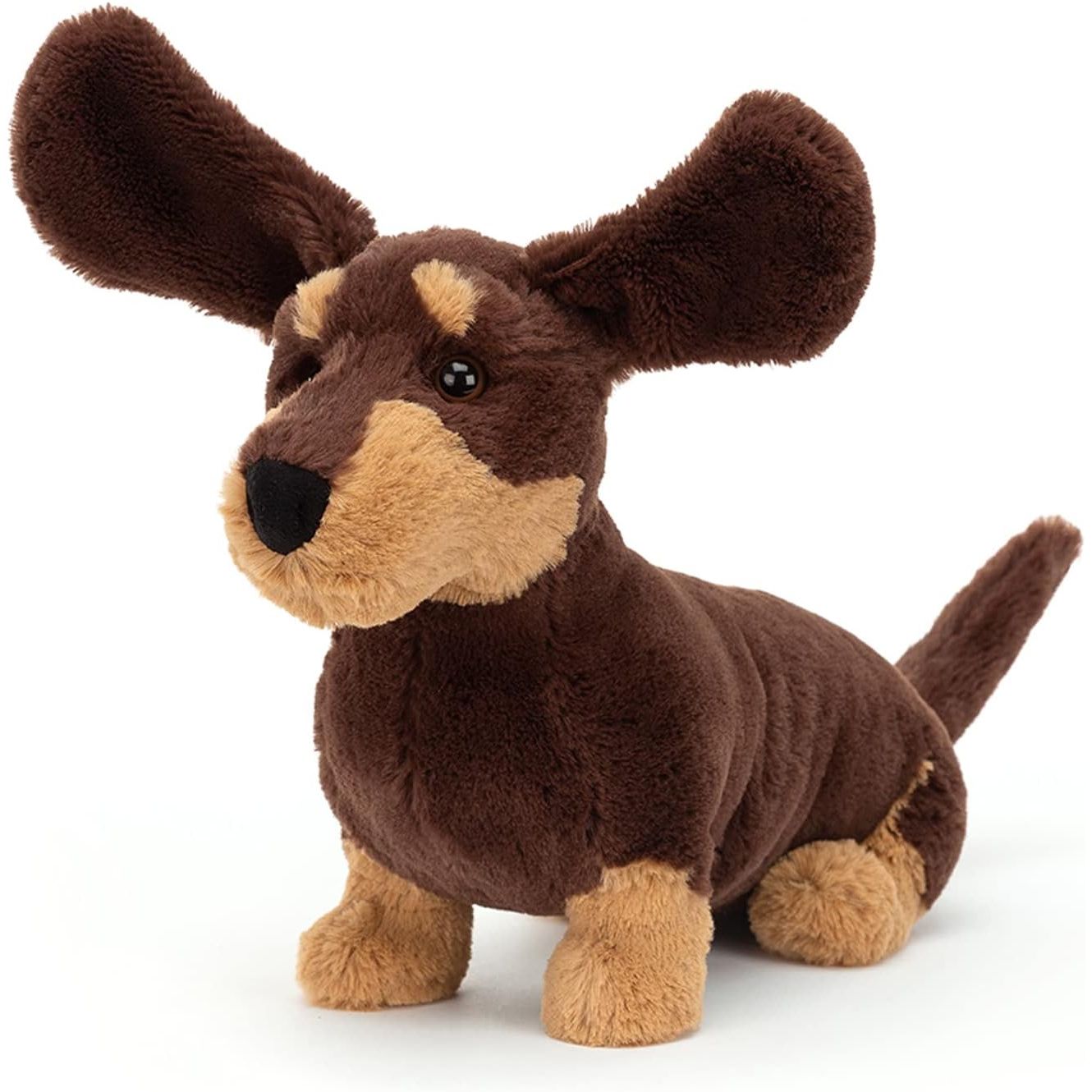 Jellycat Otto Sausage Dog – Peluche Teckel Otto, 18 cm