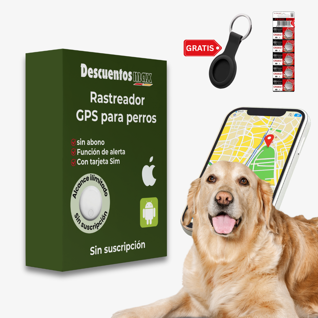 Rastreador GPS para Perros 3 en 1 | DescuentosMax™