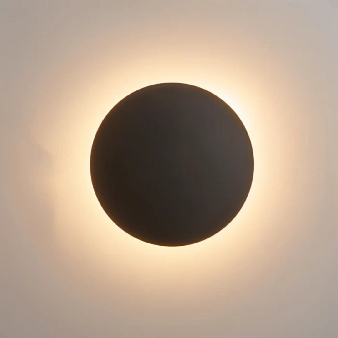 Hadro - Aplique LED Redondo | Iluminación Moderna de Pared para Interiores