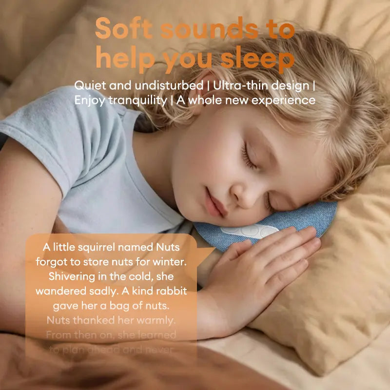 Almohada con altavoz Bluetooth para dormir