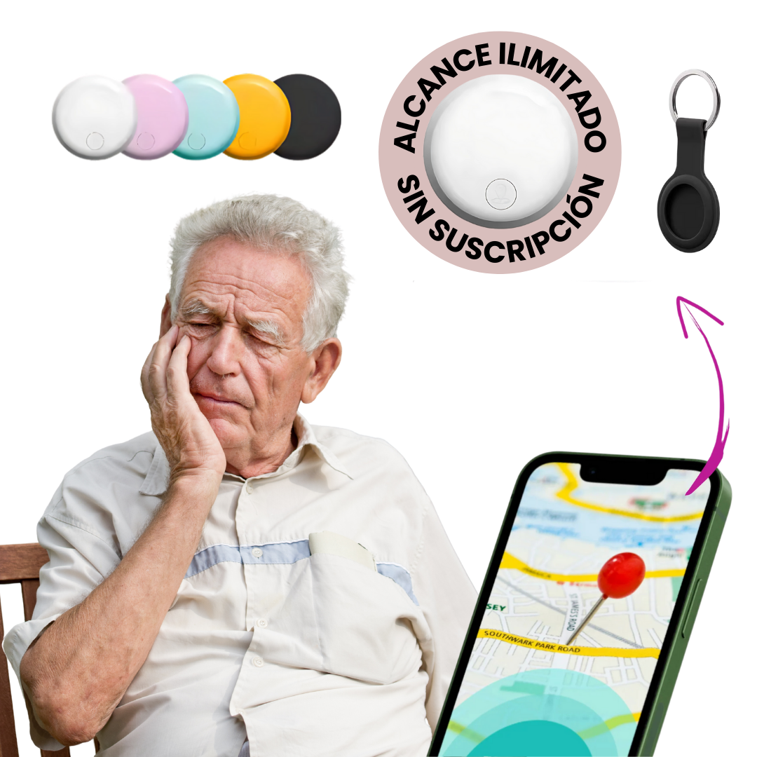 GPS Inteligente 3 en 1 DescuentosMax™ – Protección para Adultos Mayores sin Tarifas