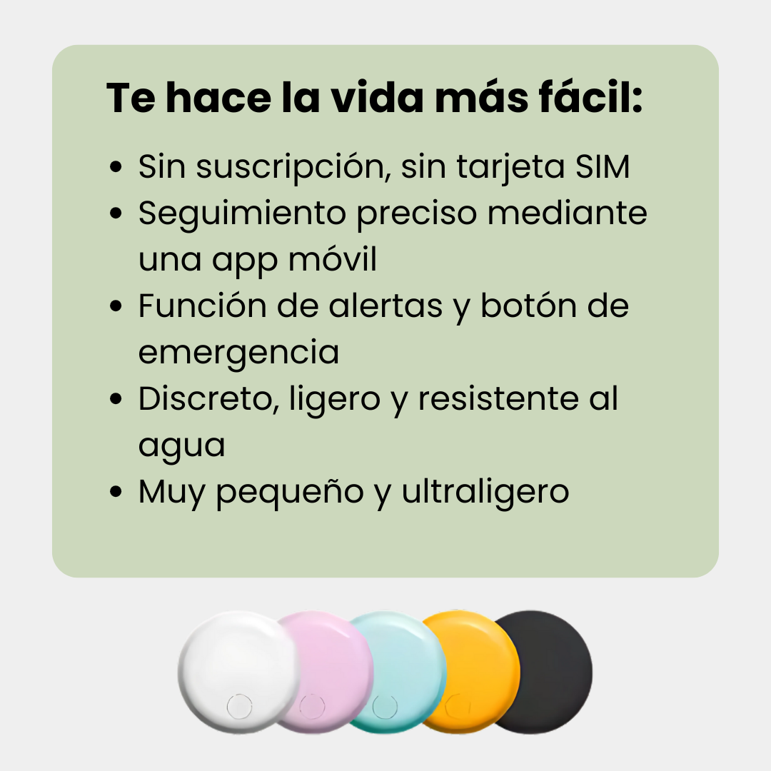 DescuentosMax™ Localizador GPS para Personas Mayores – Sin Tarjeta SIM ni Cuotas