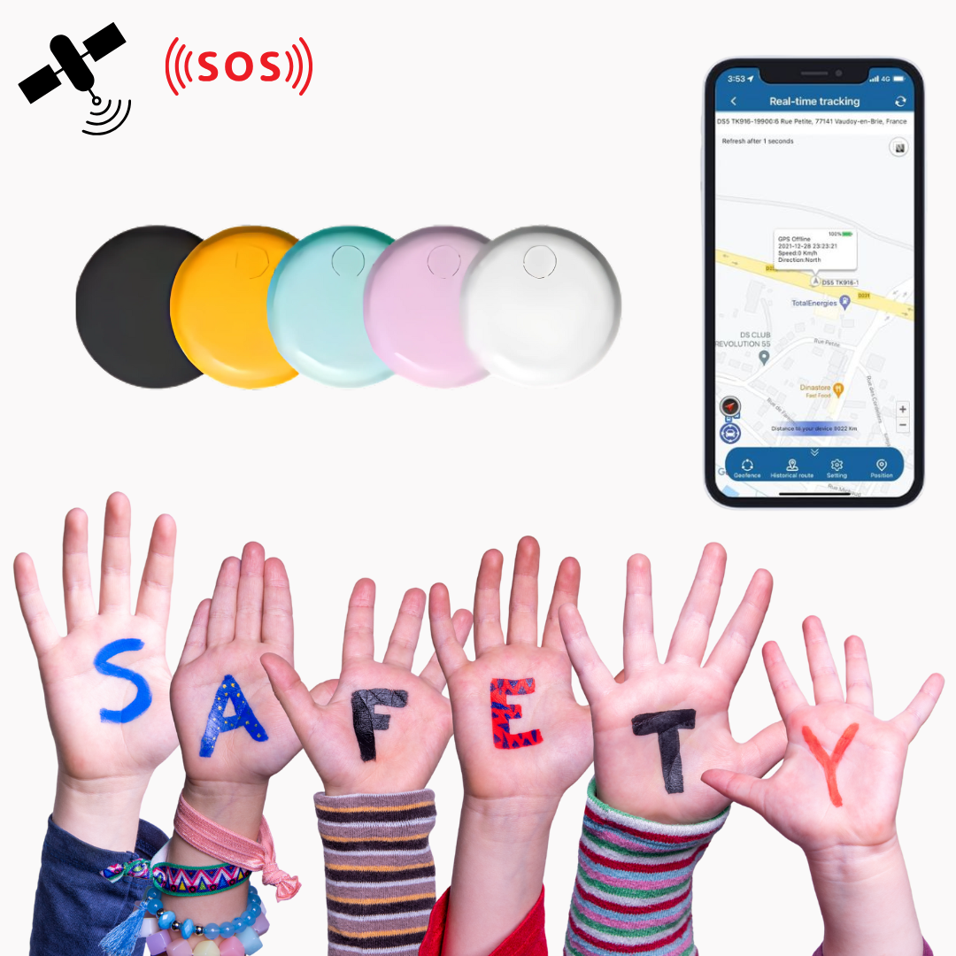 DescuentosMax™ Localizador GPS para Niños – Rastreo Preciso con App Gratis