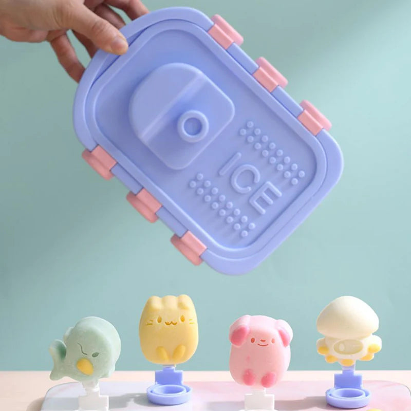 Kit de moldes de silicona para helados - Hazlo tú mismo
