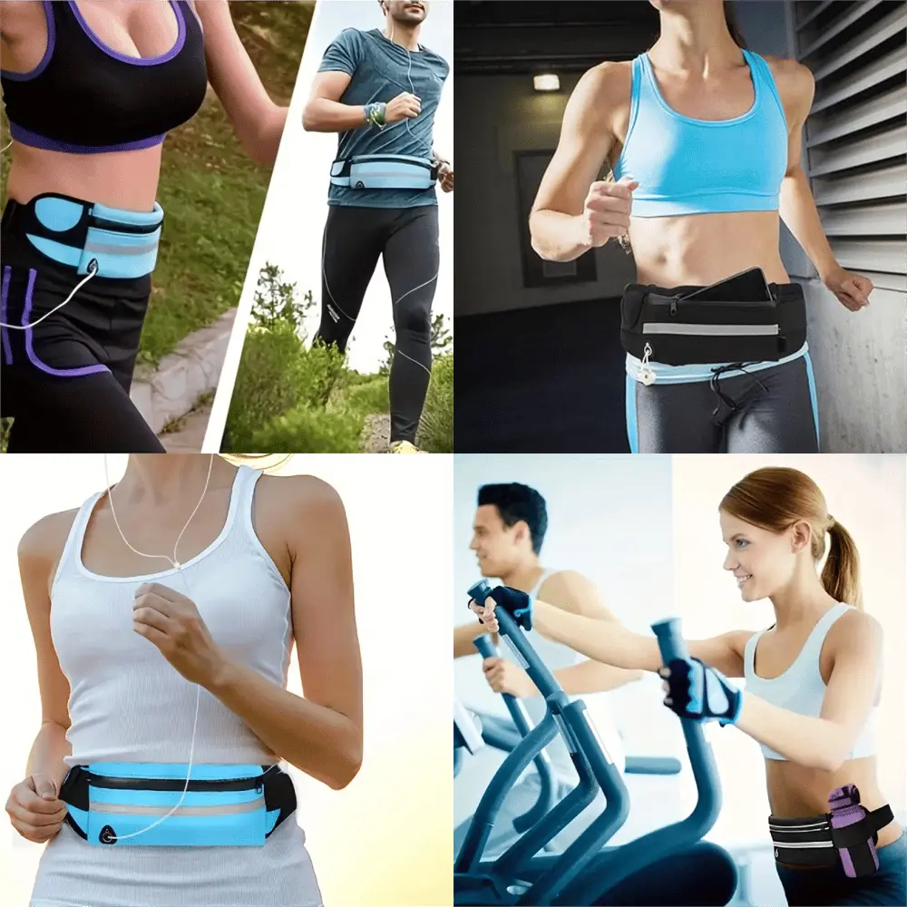 Dmax | Bolsa de cintura deportiva para correr – ligera, segura, práctica