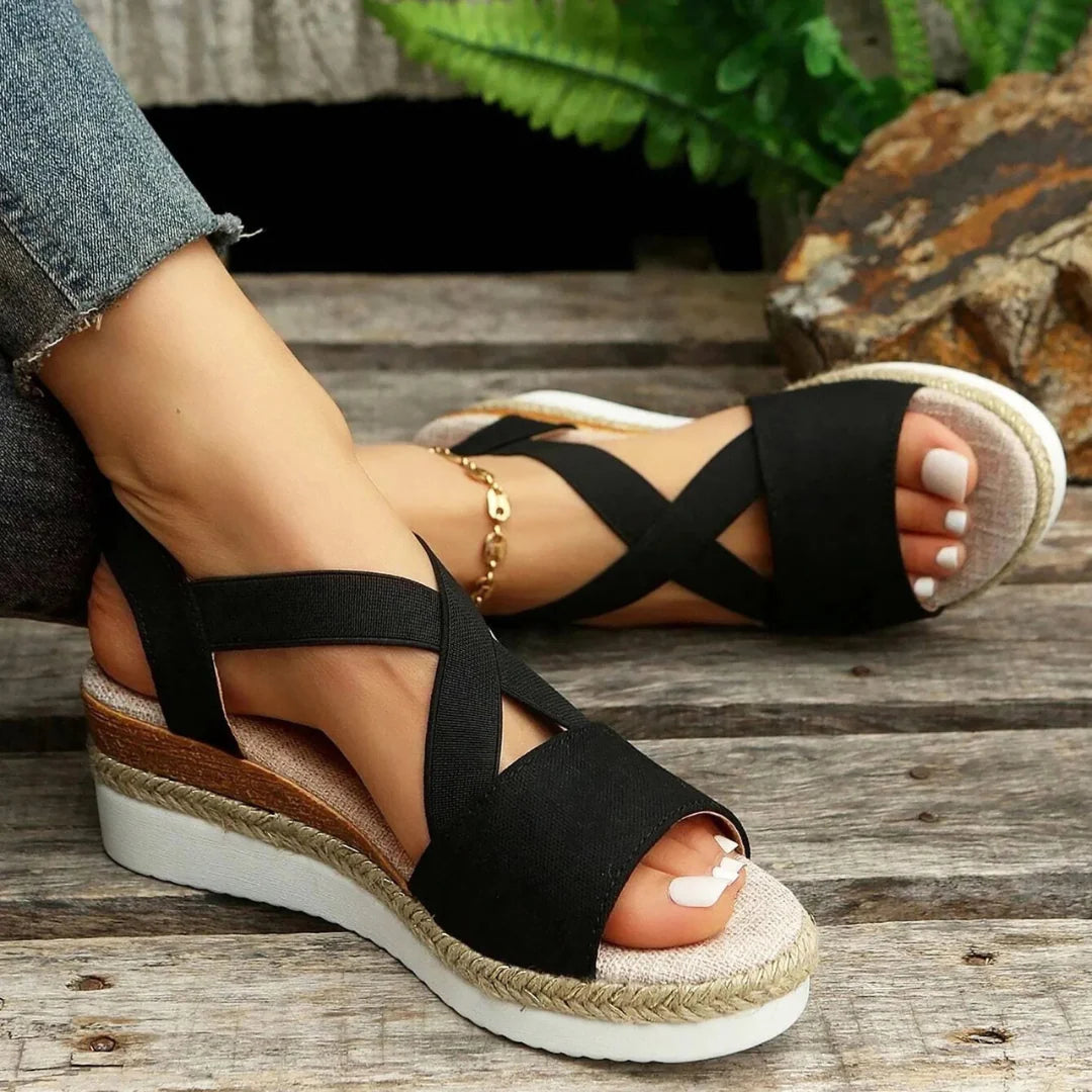Velora – Sandalias Elegantes con Comodidad Ergonómica