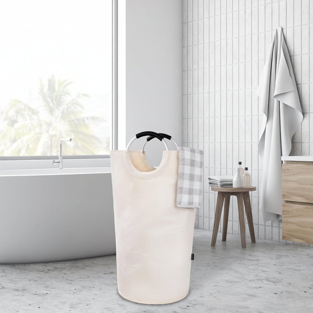 Cesto para ropa sucia grande plegable impermeable de tela