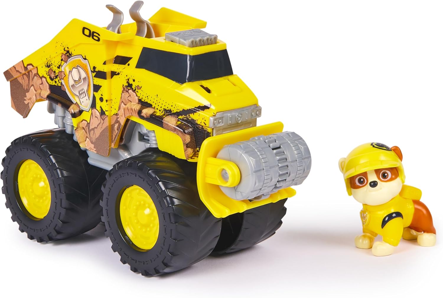 Bulldozer Rescue Wheels de Rubble – ¡Aventuras Potentes con Paw Patrol!