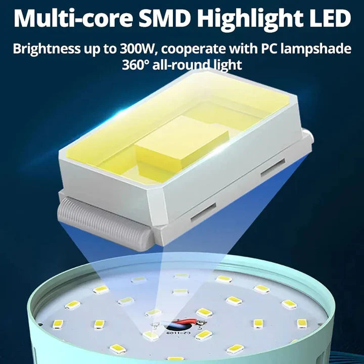 Linterna de camping portátil | Luz LED para exteriores y emergencia