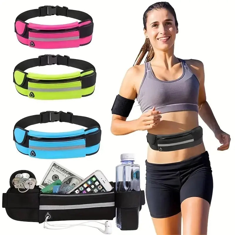Dmax | Bolsa de cintura deportiva para correr – ligera, segura, práctica