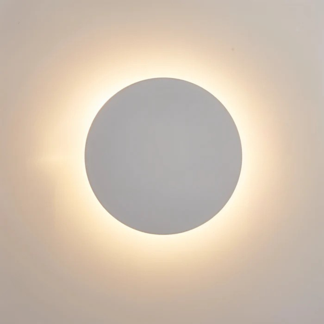 Hadro - Aplique LED Redondo | Iluminación Moderna de Pared para Interiores