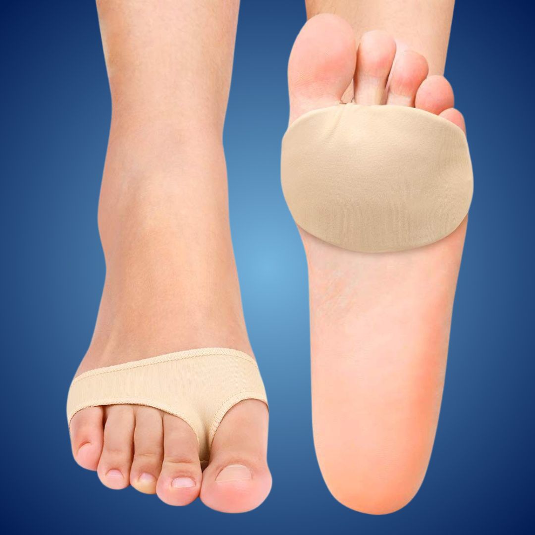 ComfortStep Almohadillas de alivio para el neuroma de Morton y la metatarsalgia | Cojín de gel y soporte metatarsal | Alivio del dolor de pies para comodidad diaria Bowlift