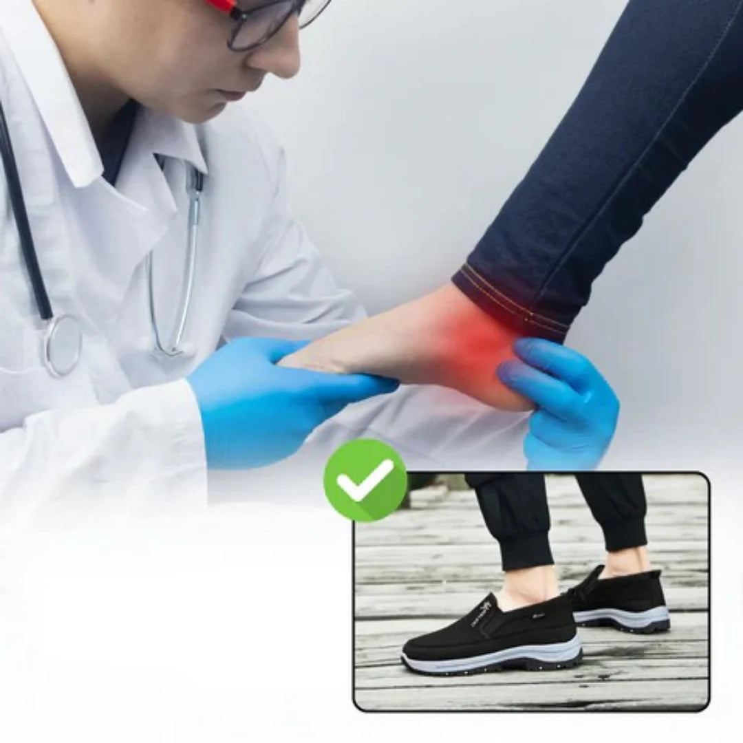 OrthoPro™ | Slip-ons Ortopédicos con Espacio Anatómico