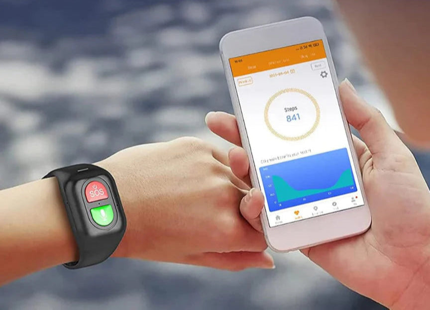 Reloj GPS Inteligente Para Personas Mayores - Rastreador SOS 4G, Monitoreo de Salud y Alertas de Emergencia