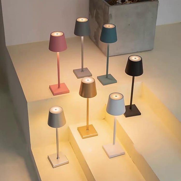 Lámpara LED Alexa | Lámpara de mesa minimalista resistente al agua