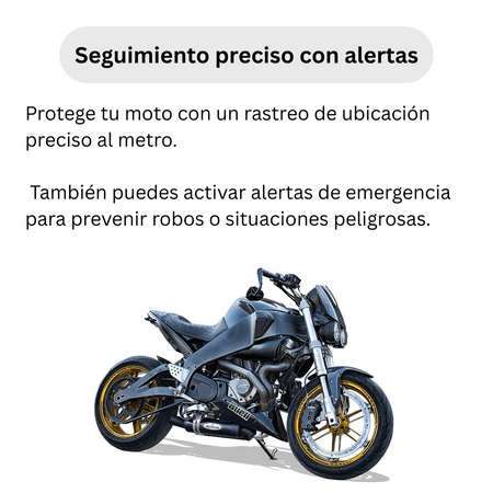 Localizador GPS Antirrobo para Moto – Sin Suscripción