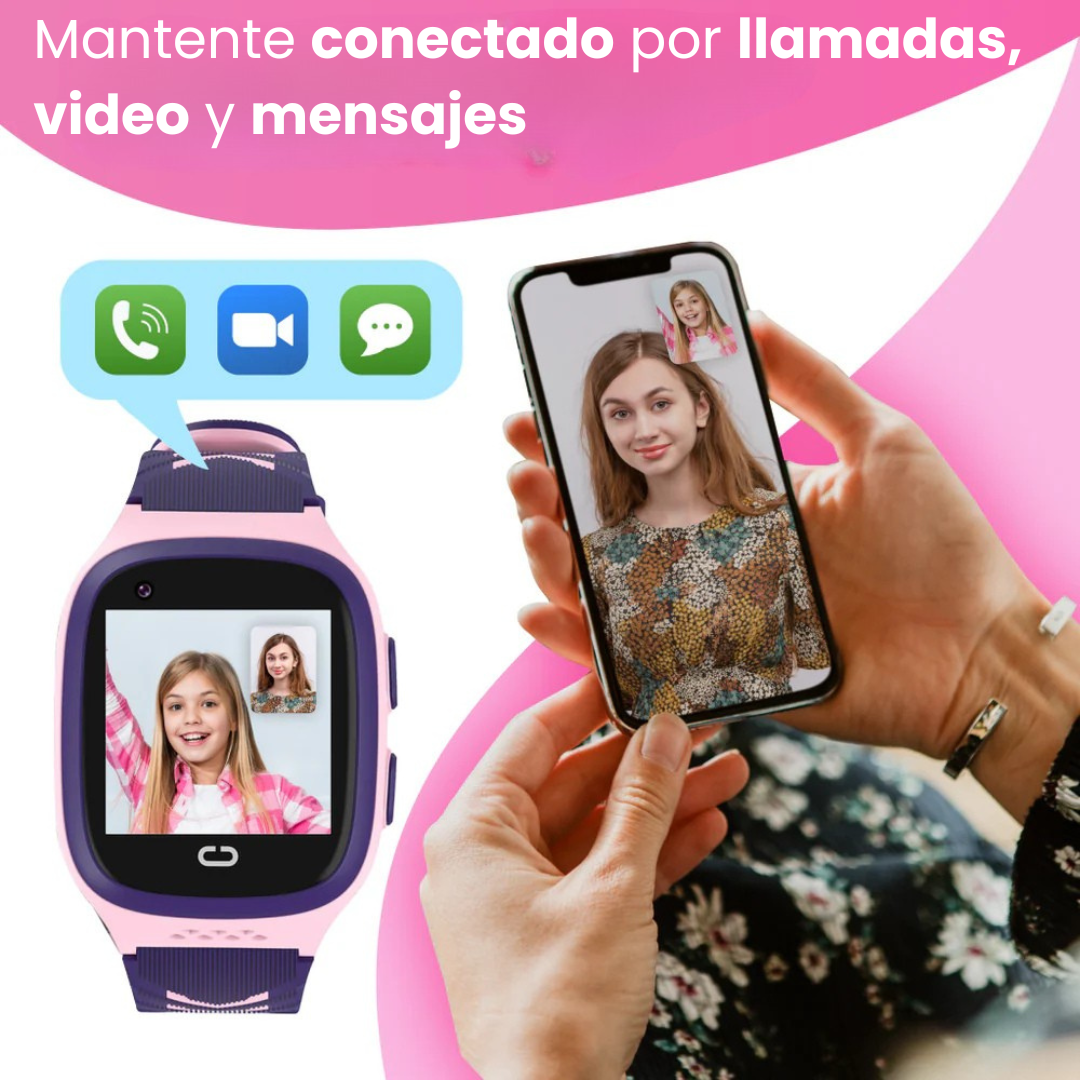 DescuentosMax™ – Reloj GPS Infantil 4G con Llamadas y Localización en Tiempo Real